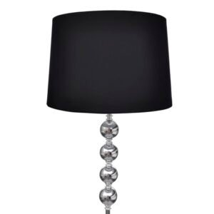 vidaXL Vloerlamp Eleganza zwart